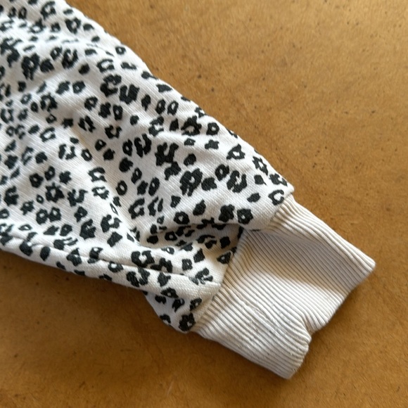 Girls pink & black Nessica Simpson high low sweat shirt Sz 7/8 - Picture 7 of 12